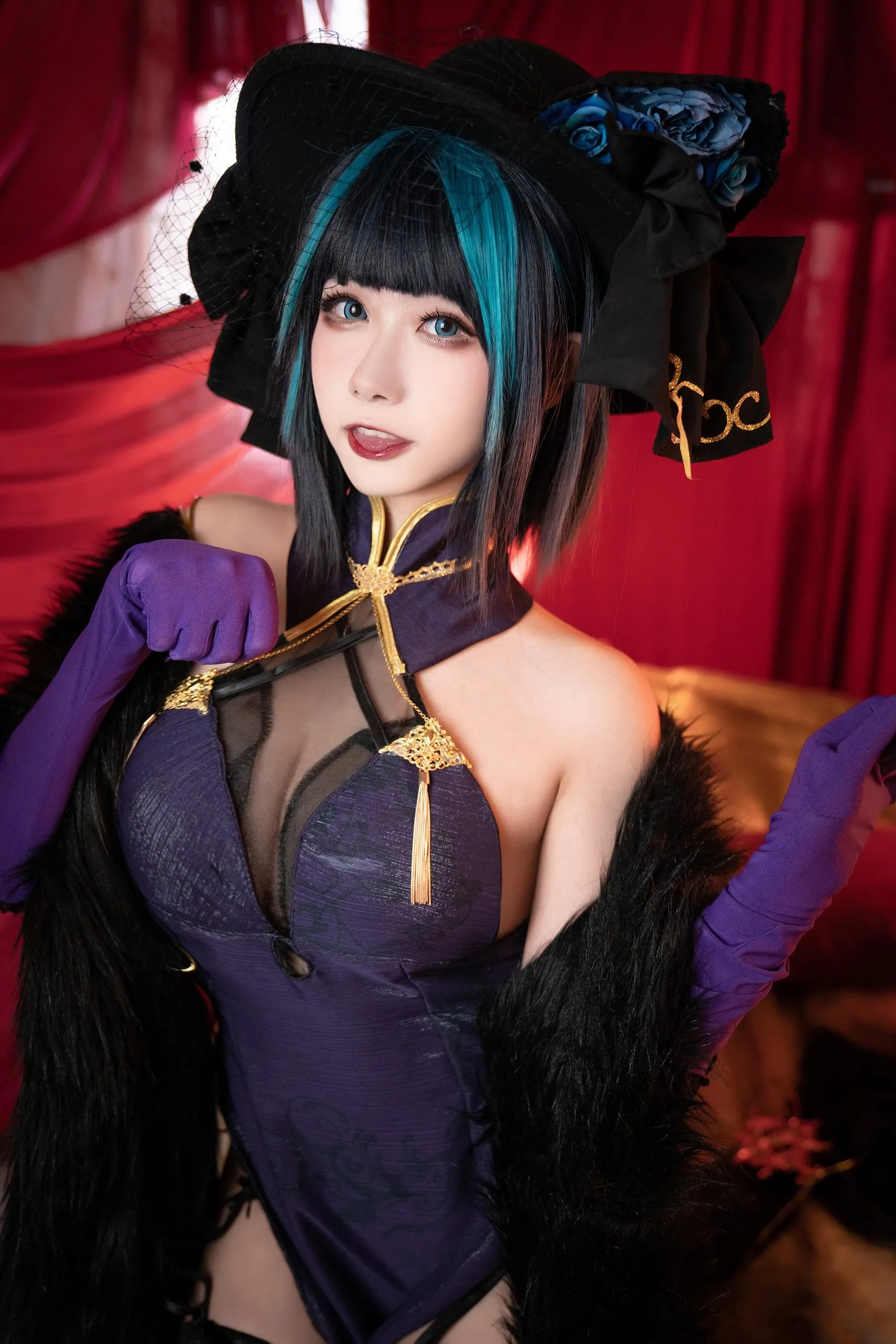 Momoko葵葵 – NO.37 碧蓝航线柴郡 音乐绚烂CaitSith [16P]插图6